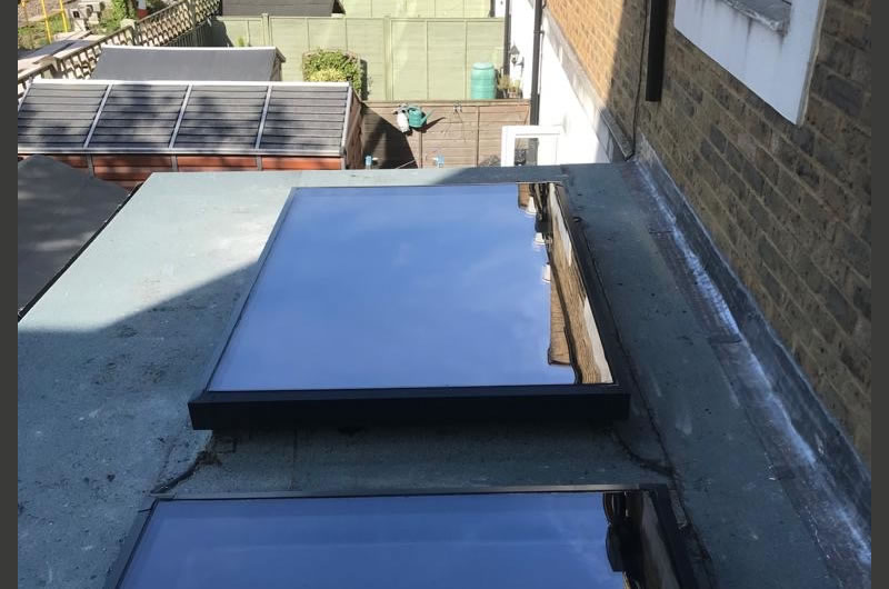 Extension roof